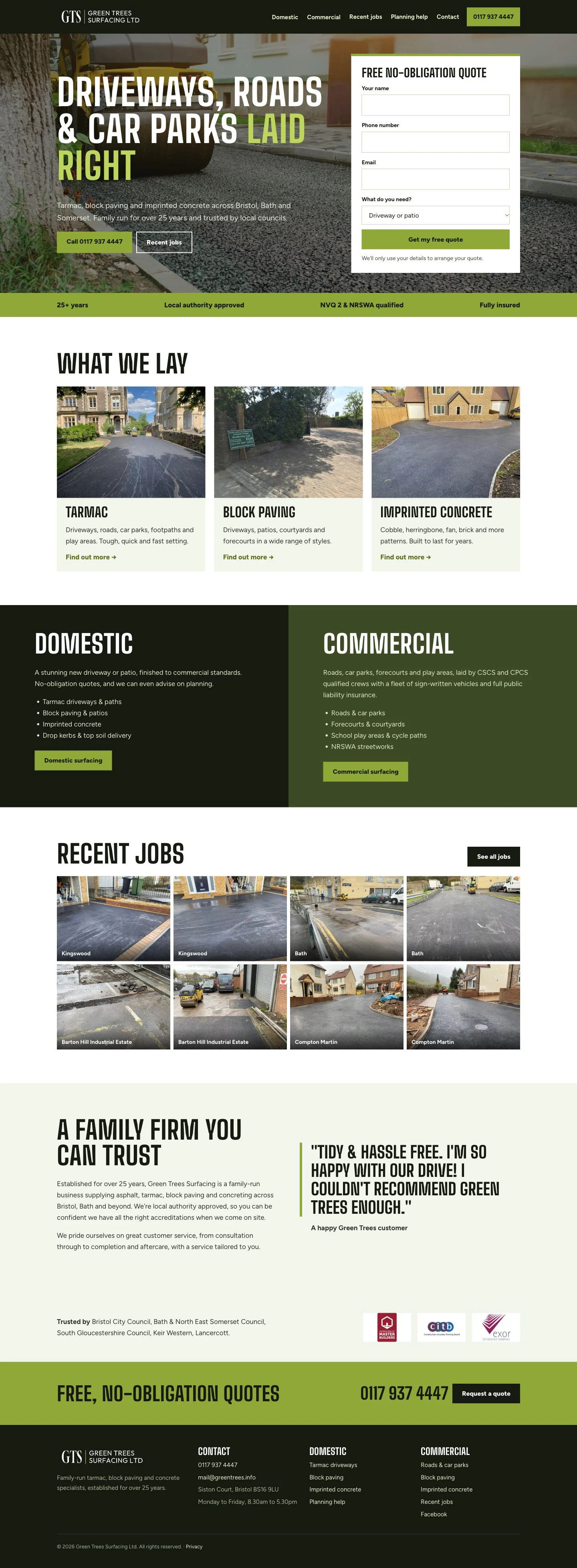 The homepage
